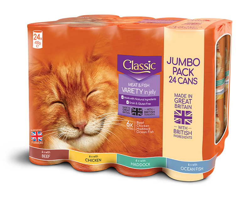 Natural cat food jumbo pack