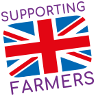 Natural cat food supporting UK farmers logo